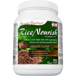 RiceNourish Chocolate Flavour Rice Protein 500g Powder (1)