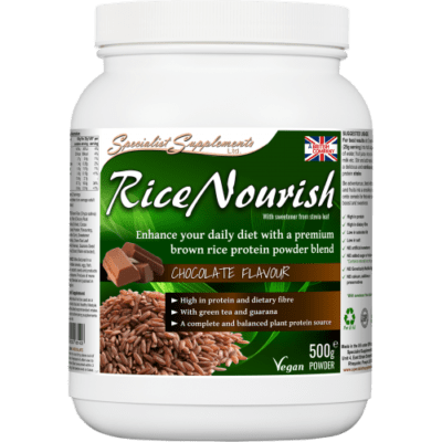 RiceNourish Chocolate Flavour Rice Protein 500g Powder (2)