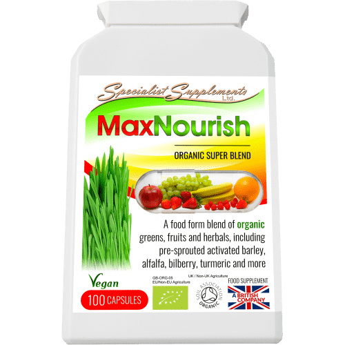 MaxNourish organic v3 100 capsules (1)