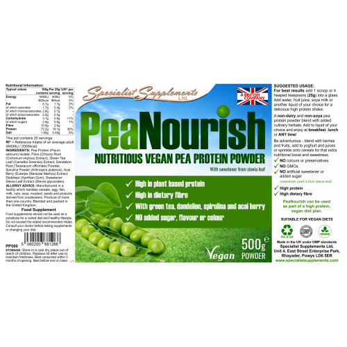 PeaNourish v2 500g Powder (3)